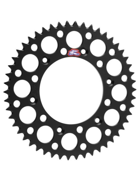 Corona Renthal Aluminio Ultralight Yamaha WR/WR-F/YZ/YZ-F 99-17 Negro