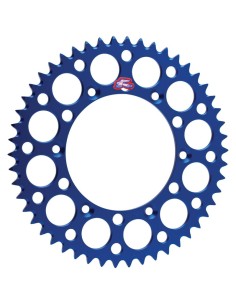 Corona Renthal Aluminio Ultralight Yamaha WR/WR-F/YZ/YZ-F 99-17 Azul