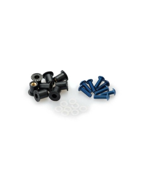 Kit Tornillería M5 con Silentblock Puig Azul