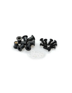Kit Tornillería M5 con Silentblock Puig Negro