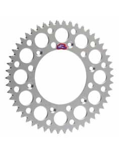 Corona Renthal Aluminio Ultralight Beta/Gas Gas/Husqvarna/Sherco Plata