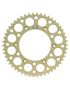 Corona Renthal Aluminio Ultralight KTM/Husqvarna LE Hard Anodized Champagne
