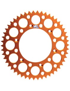Corona Renthal Aluminio Ultralight KTM/Husqvarna Naranja