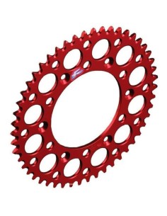 Corona Renthal Aluminio Ultralight Honda CR 125/250 R 85-..CRF 250/450 R 04-.. Beta RR 13-.. Rojo