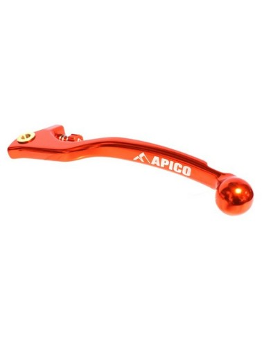 Maneta de Embrague Apico Elite Trial (Braktec) Naranja