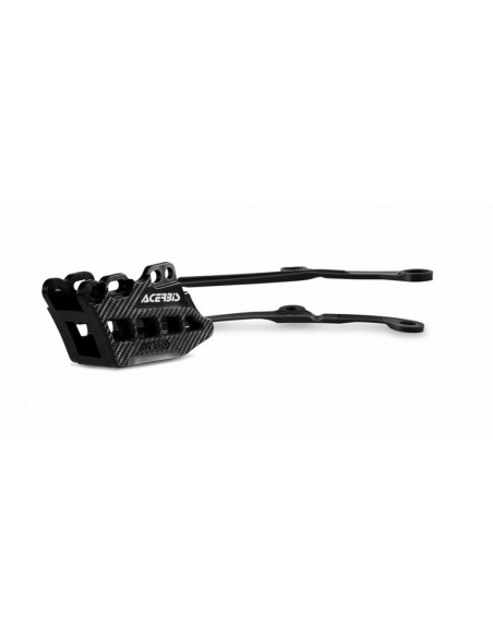 Kit Patín Basculante + Guía Cadena Acerbis Kawasaki KX 250 F 09-20 KX 450 F 09-15 Negro
