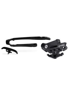 Kit Patín Basculante + Guía Cadena Acerbis KTM EXC/EXC-F 12-16 Negro