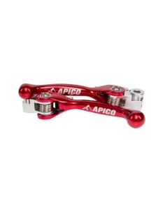 Kit Maneta Freno+Embrague Apico Elite Gas Gas EC/EC-F 250-350 21-.. HUSQ TE/FE 150-501 22-.. Rojo