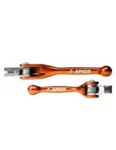 Kit Manetas Articuladas Apico KTM EXC/SX 125/150/200 09-13 SX 450 F 09-12 Naranja