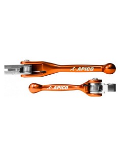 Kit Manetas Articuladas Apico HQV FE/TE 17-18 FC 250/350/450 16-21 KTM SX 125/150 14-15 Naranja