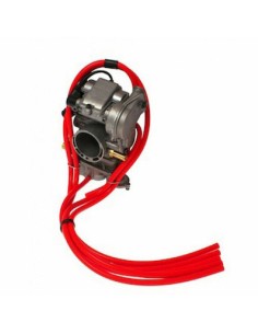 Kit Tubos Sobrante de Carburador 4T 4MX Rojo