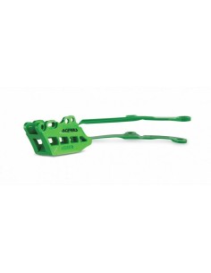 Kit Patín Basculante + Guía Cadena Acerbis Kawasaki KX 250 F 09-20 KX 450 F 09-15 Verde