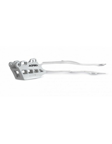 Kit Patín Basculante + Guía Cadena Acerbis Honda CRF 250 R 14-17 CRF 450 R 13-16 Blanco