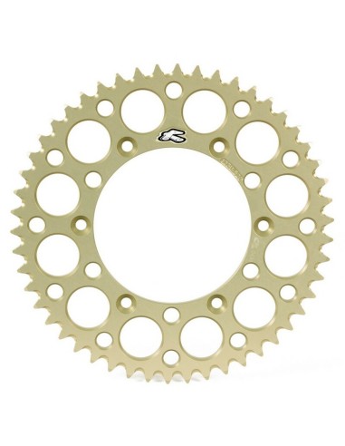 Corona Renthal Aluminio Ultralight Suzuki RM/RMZ LE Hard Anodized Champagne