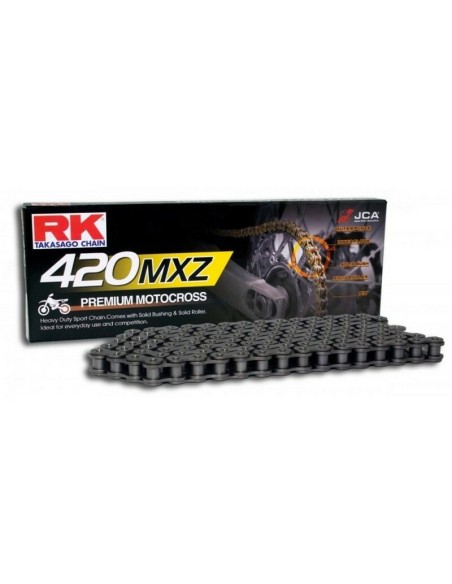 Cadena RK 420 MXZ4 Super Reforzada 140 Pasos