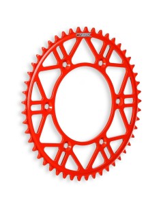 Corona Gnerik Acero Honda CR 125/250 R 85-..CRF 250/450 R 04-.. Beta RR 13-.. Rojo