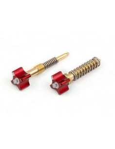 Kit Tornillos S3 Regulación Carburador Keihin 28 Rojo