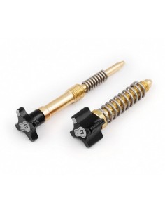 Kit Tornillos S3 Regulación Carburador Keihin Negro