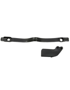 Kit Patín Basculante + Guía Cadena UFO KTM EXC 125/200/250/300 EXC-F 450 97-07 Negro