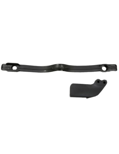 Kit Patín Basculante + Guía Cadena UFO KTM EXC 125/200/250/300 EXC-F 450 97-07 Negro