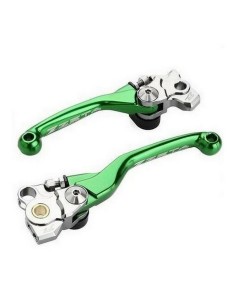 Kit Maneta Freno+Embrague Zeta Pivot FP Kawasaki KX 250/450 F 13-15 Yamaha YZ 125/250 08-14 Verde
