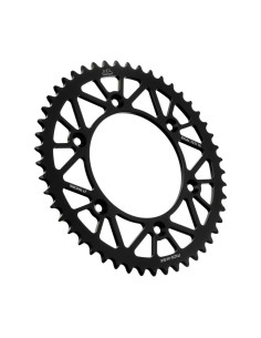 Corona Aluminio JT RaceLite Honda CR/CRF Negro