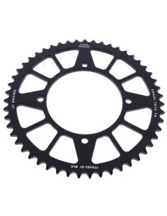 Corona Aluminio JT RaceLite Kawasaki KX 80 86-00 KX 85 01-23 Negro