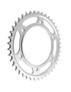 Corona Acero JT Kawasaki KX 80 86-00 KX 85 01-.. Plata