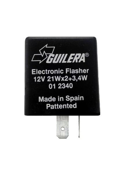 Relé Intermitencias 12V 21Wx2+3,4W Corriente Continua a 2 Fastons