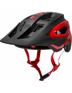 Casco Fox Speedframe Pro Negro/Rojo