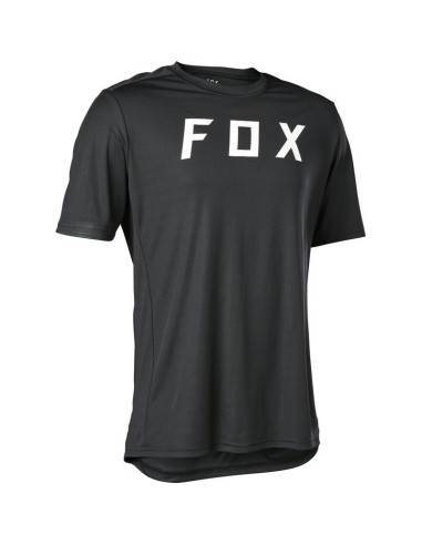Jersey Manga Corta Fox Ranger Moth Negro