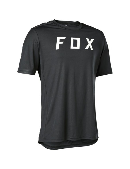 Jersey Manga Corta Fox Ranger Moth Negro