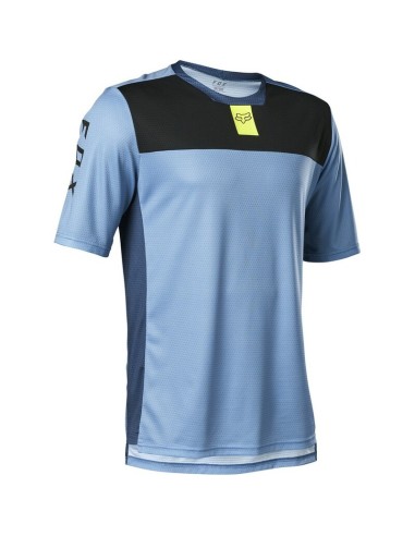 Jersey Manga Corta Fox Defend Azul Claro
