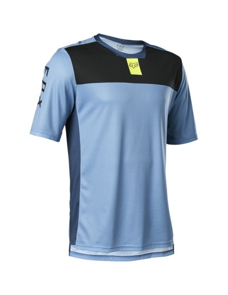 Jersey Manga Corta Fox Defend Azul Claro
