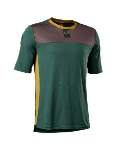 Jersey Manga Corta Fox Defend Verde