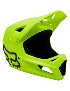 Casco Infantil Fox Rampage Amarillo Fluor