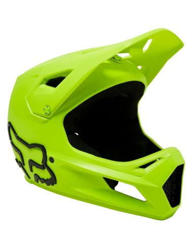 Casco Infantil Fox Rampage Amarillo Fluor