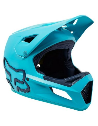 Casco Infantil Fox Rampage Turquesa