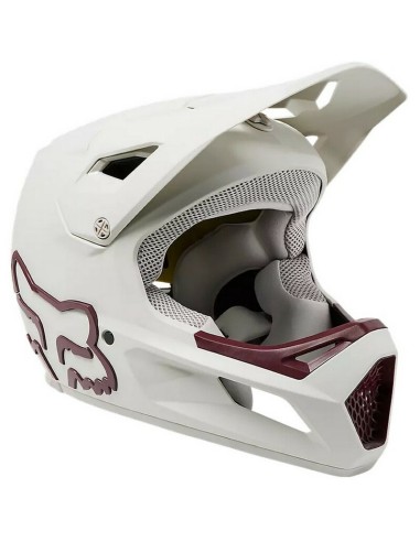 Casco Infantil Fox Rampage Blanco/Granate