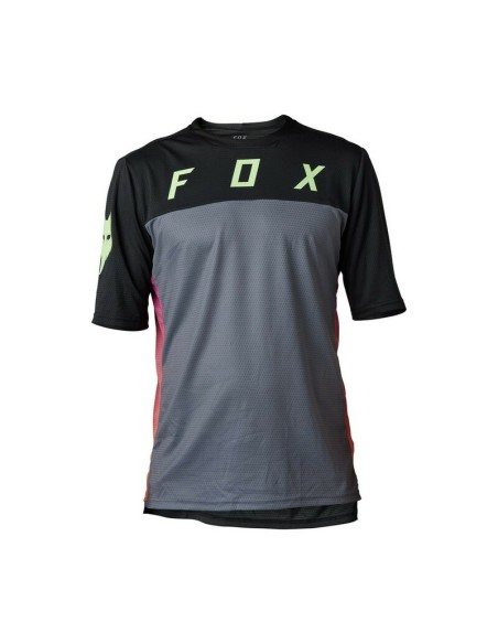 Jersey Manga Corta Fox Defend Cekt Negro