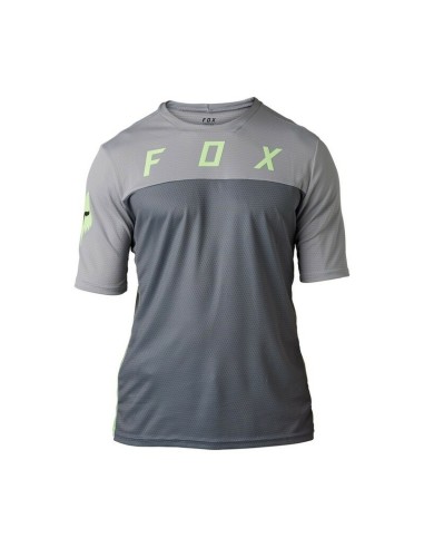 Jersey Manga Corta Fox Defend Cekt Gris