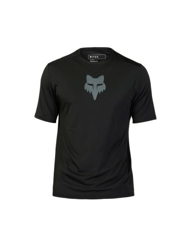 Jersey Manga Corta Fox Ranger Lab Head Negro
