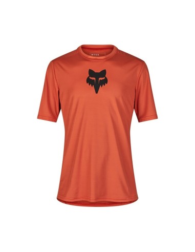 Jersey Manga Corta Fox Ranger Lab Head Naranja