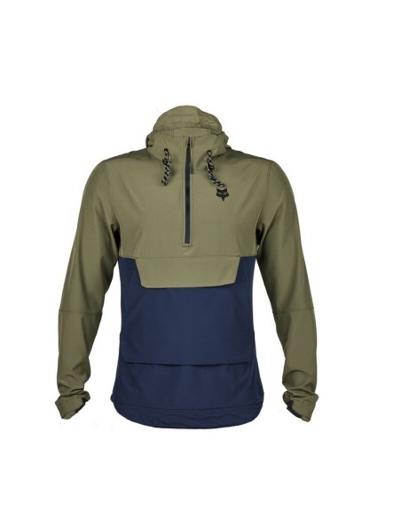 Chaqueta Cortavientos Fox Ranger Verde Oliva