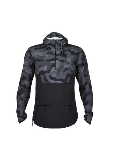 Chaqueta Cortavientos Fox Ranger Camuflaje Negro