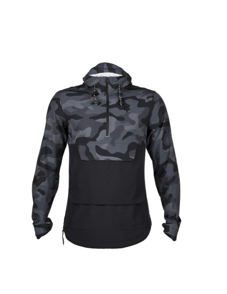 Chaqueta Cortavientos Fox Ranger Camuflaje Negro