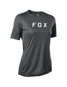 Jersey Manga Corta Mujer Fox Ranger Moth Gris