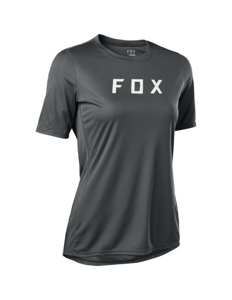 Jersey Manga Corta Mujer Fox Ranger Moth Gris