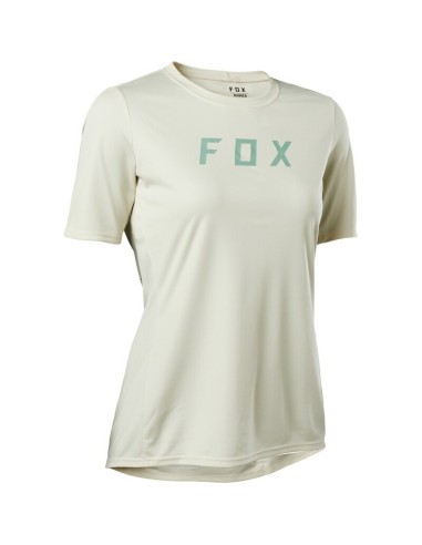 Jersey Manga Corta Mujer Fox Ranger Moth Crema