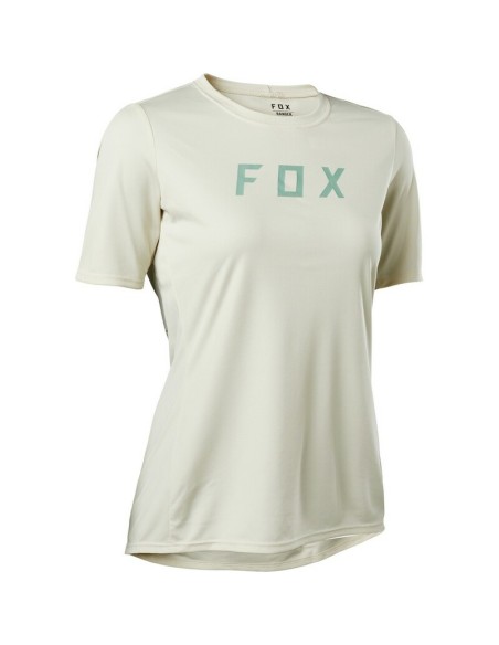 Jersey Manga Corta Mujer Fox Ranger Moth Crema